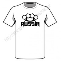 RUSSIA/Schlagring T-shirt (Herren)
